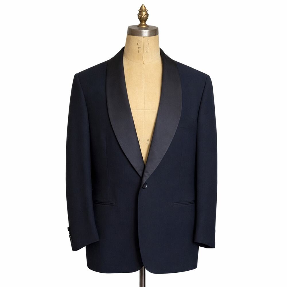 Vintage Palm Beach Shawl Lapel Tuxedo Jacket Rat‎ Pack Old Hollywood 37R
